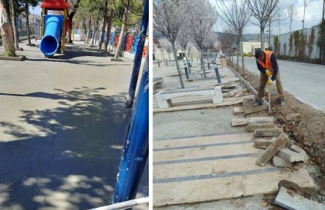 Çankırı Belediyesi Parkları Bakıma Aldı