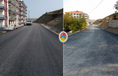 Yol Açma ve Asfalt Çalışmalarına Son Sürat Devam