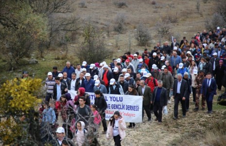 İstiklal Yolu Yürüyüşünün 9.su Gerçekleştirildi