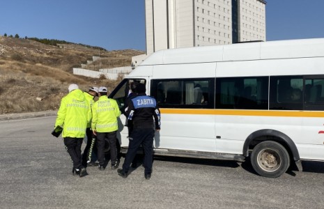 Çankırı’da Okul Servisleri Denetlendi