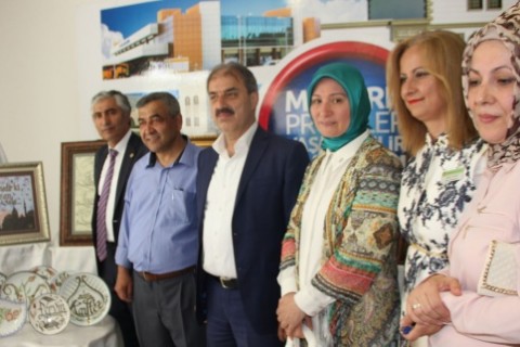 Çankırı Belediyesi Kadın Eğitim Kültür Merkezi Dönem Sonu Sergisini Açtı