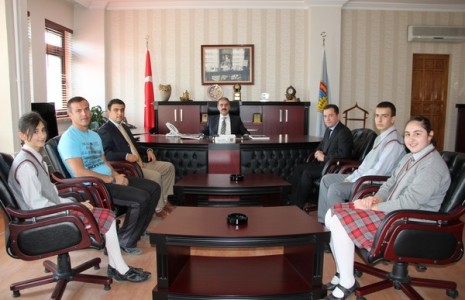 TOBB İlköğretim Okulundan Belediye Başkanımız İrfan Dinç’e Ziyaret