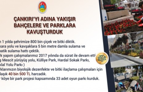 174 Adet Park Çocukların Hizmetinde