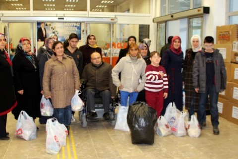 Bayırbucak Türkmenlerine Engellilerden Yardım Eli