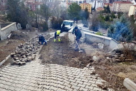 Çankırı Belediyesi’nden Şehir Mezarlığında Kapsamlı Çalışma