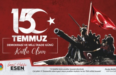 Çankırı’da 15 Temmuz Demokrasi ve Milli Birlik Günü Böyle Anılacak