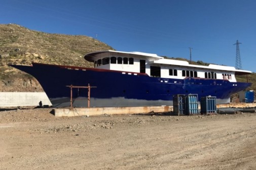 Türkiye’nin Tek Gemi Kütüphanesinin İlk Kat Boyası Atıldı