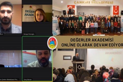 Değerler Akademisi 2021 Yılı İlk Online Dersini Yaptı