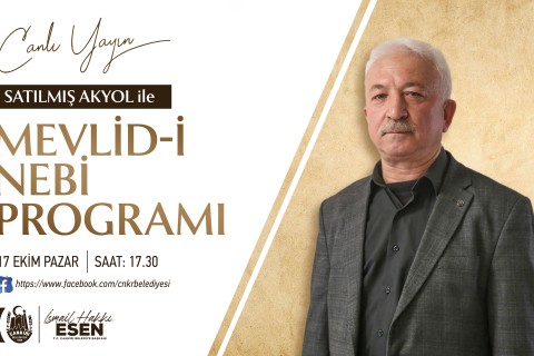  Çankırı Belediyesi Mevlit Kandili İçin Özel Programlar Düzenledi