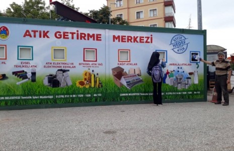 Atık Getirme Merkezinin İkincisi Yenimahalle’de