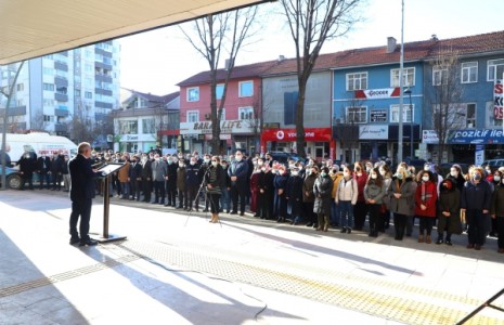 Başkan Esen, İstiklal Marşı’nı Tüm Çankırı ile Birlikte Okudu