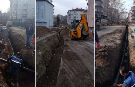 Karataş Mahallesi’nde Altyapı Çalışması