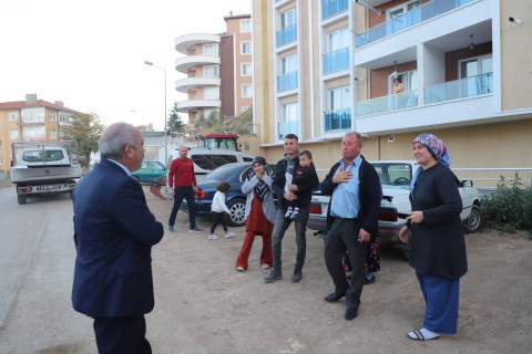   Yenimahalle Sakinlerinden Esen’e Teşekkür