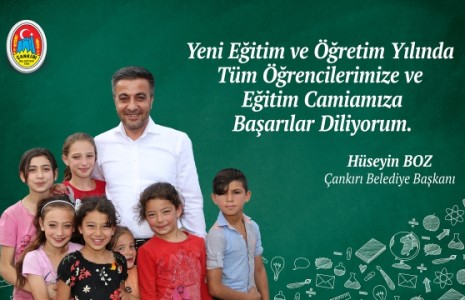 Başkan Hüseyin Boz’un İlköğretim Haftası Mesajı