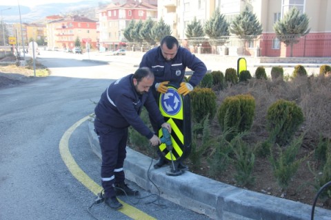 Zabıta Ekipleri Trafik Güveliği İçin İş Başında