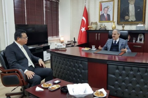 Dinç, Japon Devinin Yeni Ceo’sunu Ağırladı