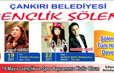 “Murat Kekilli, Lara ve Mustafa Ceceli Konserleri”