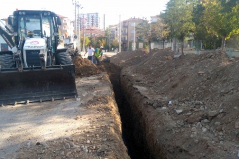 Yağmur Suyu Hattı Döşeme Çalışmalarında Sona Gelindi