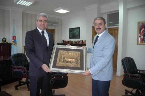Başsavcı Vahit Kemal Esengin'den Belediye'ye Veda Ziyareti