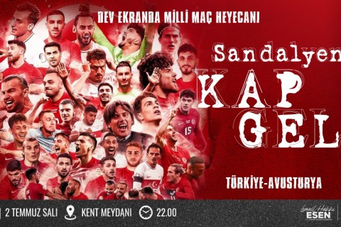 Çankırı’da Dev Ekranda Milli Maç Heyecanı