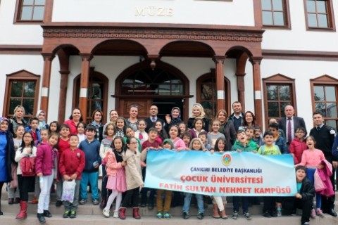 Yeni Çankırı Müzesinin İlk Ziyaretçileri Çocuklar Oldu