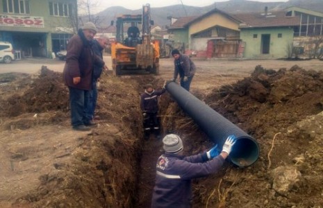 Küçük Sanayi Sitesi’nde Yağmurlama Hattı Çalışmaları Başladı