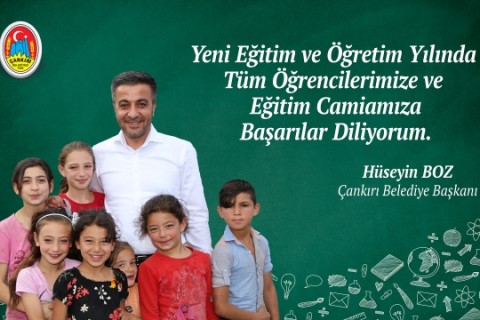 Başkan Hüseyin Boz’un İlköğretim Haftası Mesajı