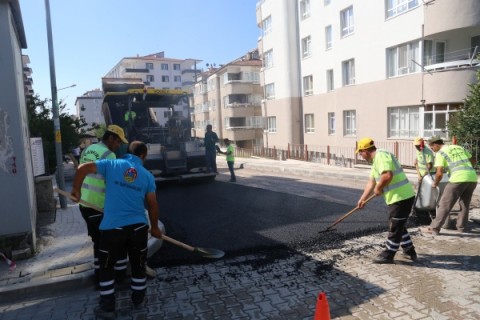 Hamamcıoğlu Sokak Sıcak Asfalt ile Buluştu