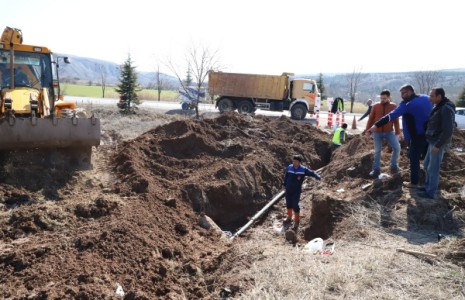 ÇASKİ'den Yeni Yerleşim Alanlarına İçme Suyu Hattı