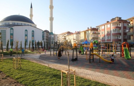 Çankırı Belediyesi’nden Yeni Park