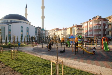 Çankırı Belediyesi’nden Yeni Park