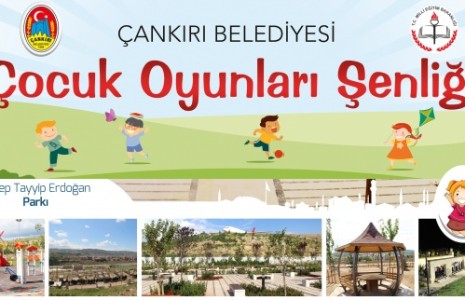 Belediyenin Çocuk Oyunları Şenliği Pazartesi Günü