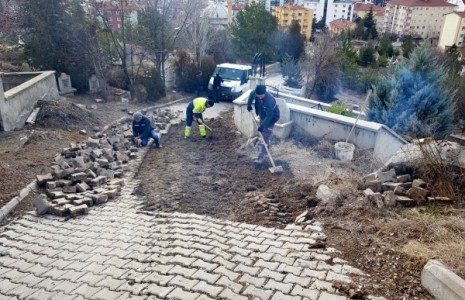 Çankırı Belediyesi’nden Şehir Mezarlığında Kapsamlı Çalışma