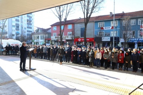 Başkan Esen, İstiklal Marşı’nı Tüm Çankırı ile Birlikte Okudu