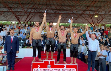 Esen’in Güreşçileri Kırkpınar Er Meydanına Çıktı