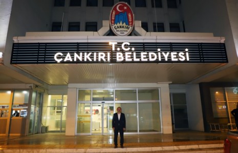 Çankırı Belediyesi'nde Tabela Operasyonu