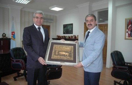 Başsavcı Vahit Kemal Esengin'den Belediye'ye Veda Ziyareti