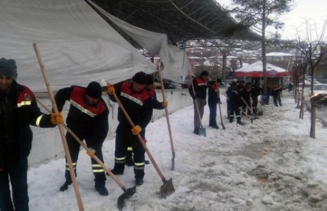 Kar Yağışı Devam, Mücadele Devam