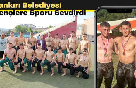 Çankırı Belediyesi Gençlere Sporu Sevdirdi