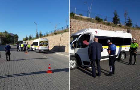 Çankırı’da Okul Servislerine Sıkı Denetim