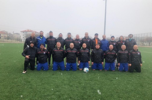 Çankırı Belediye Spor Veteranlar Takımı Hazırlık Maçları Sürüyor