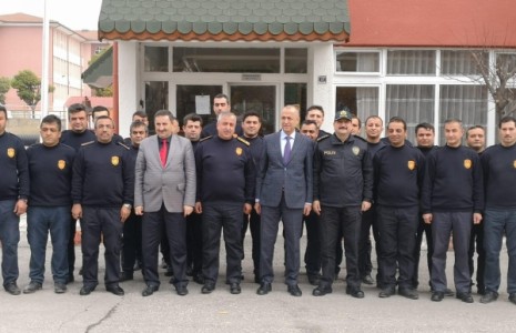 Vali Aktaş Çankırı İtfaiyesini Ziyaret Etti