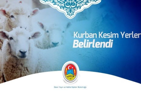 Kurban Kesim Yerleri Açıklandı