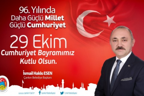 Başkan Esen’den 29 Ekim Cumhuriyet Bayramı Mesajı