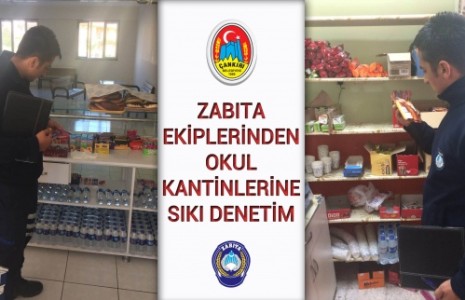 Zabıta Ekipleri Okul Kantinlerini Denetledi