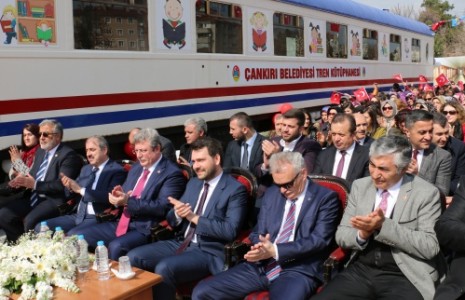 Türkiye’de Bir İlk; Çankırı’da Tren Kütüphane Açıldı