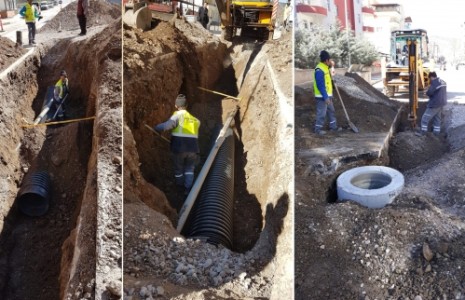 Esentepe Caddesi’ne Yağmursuyu Drenaj Hattı