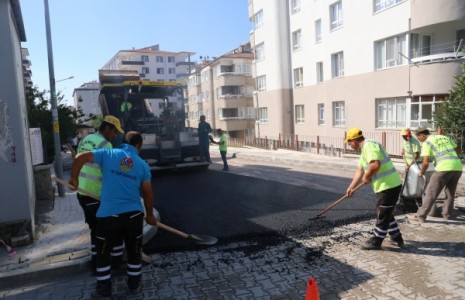 Hamamcıoğlu Sokak Sıcak Asfalt ile Buluştu