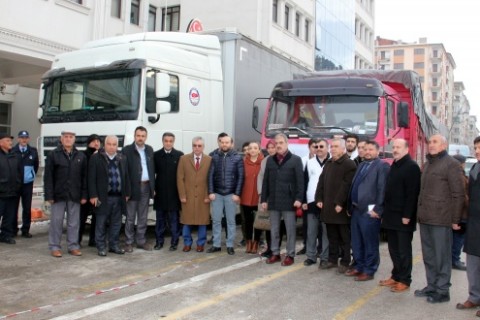 Çankırı Belediyesi’nin Yardım Tırları Halep Halkı İçin Yola Çıktı