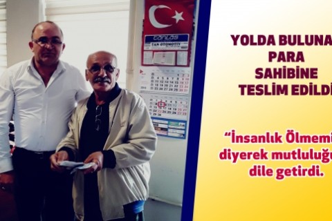 Çankırı’da Bulunan Para, Sahibine Teslim Edildi